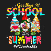 Pe Teacher Gnome Goodbye School Hello Summer Classic T-shirt | Artistshot