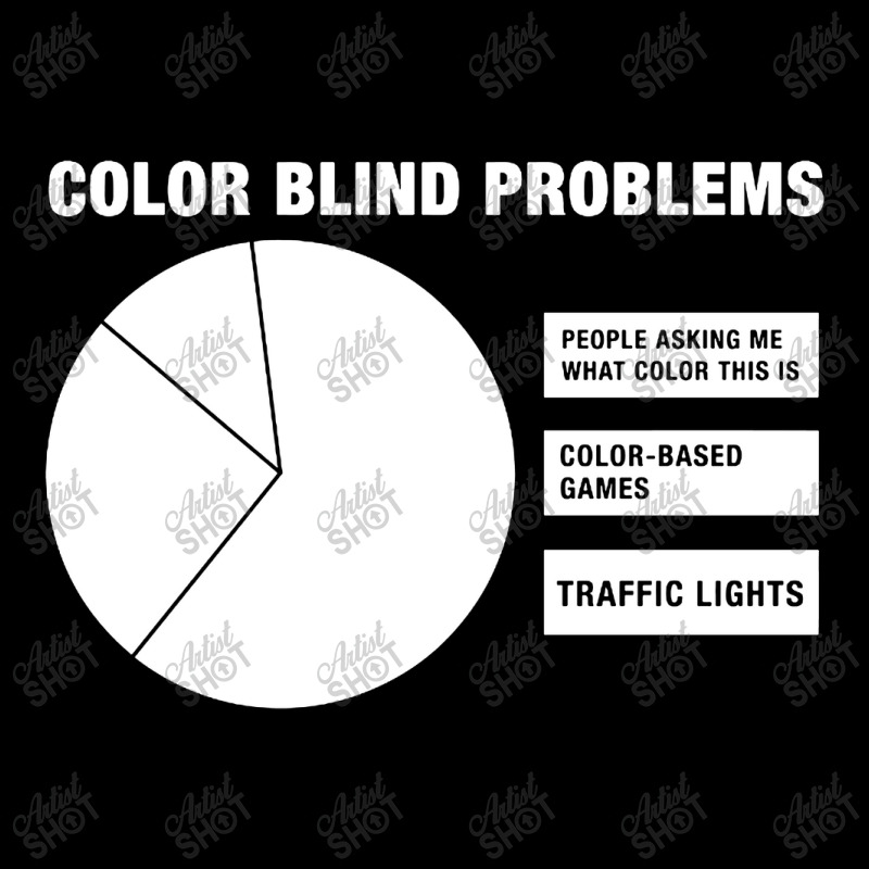 Color Blind Problems Baby Tee by Mblentot | Artistshot