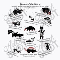 Skunks Of The World Species Of Mephitidae T-shirt | Artistshot