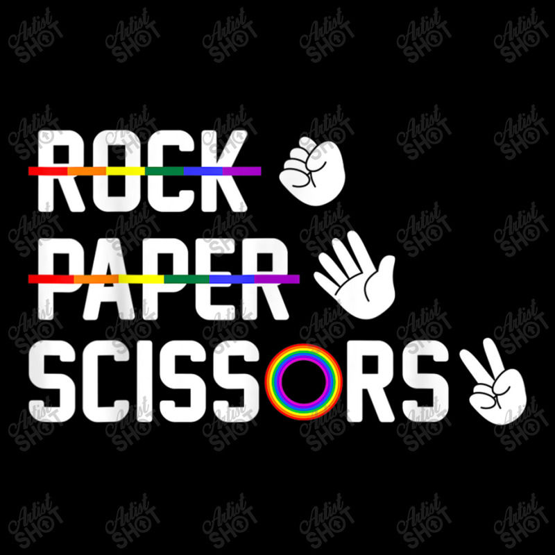 Rock Paper Scissors Gay Lesbian Lgbt Pride Pocket T-shirt | Artistshot