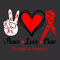 Peace Love Cure Hemophilia Awareness T Shirt Vintage Hoodie | Artistshot