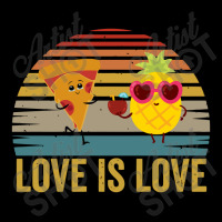 Love Cute Pride Pineapple Pizza V-neck Tee | Artistshot