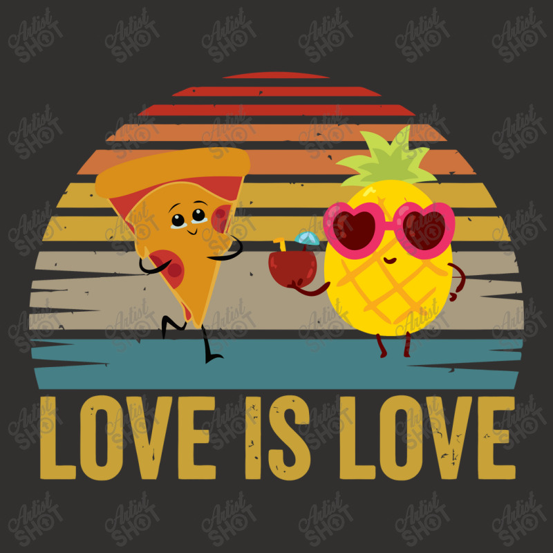 Love Cute Pride Pineapple Pizza Champion Hoodie | Artistshot