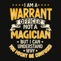 Funny Warrants Officer Not A Magician Warrants Officer T Shirt Scorecard Crop Tee | Artistshot