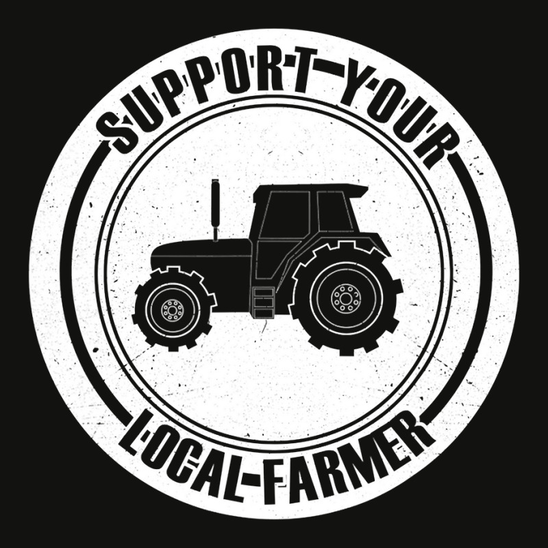 Support Your Local Farmers  I Farming Greens Go Vegan Scorecard Crop Tee by trokeryth | Artistshot