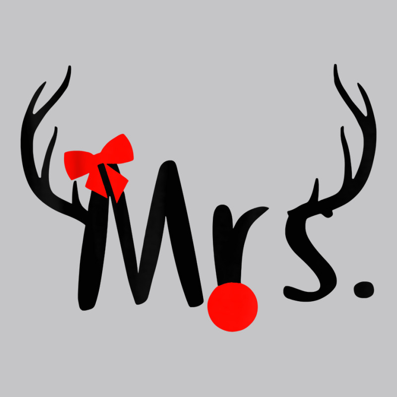 Mr And Mrs Couple Christmas Reindeer Couple Matching T Shirt Baby Bodysuit | Artistshot