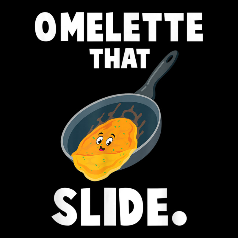 Omelette That Slide Punny Love Egg Breakfast Pun Gifts Cropped Hoodie by cm-arts | Artistshot