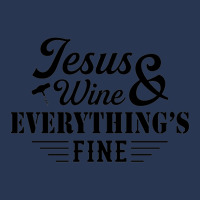 Jesus Wine & Everythings Fine Men Denim Jacket | Artistshot