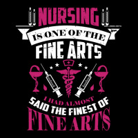 Nursing Is One Of The Fine Arts Adjustable Cap | Artistshot