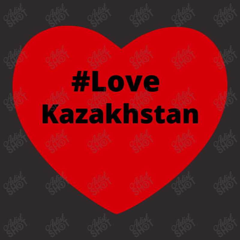 Love Kazakhstan, Hashtag Heart, Love 2 Racerback Tank by chillinxs | Artistshot