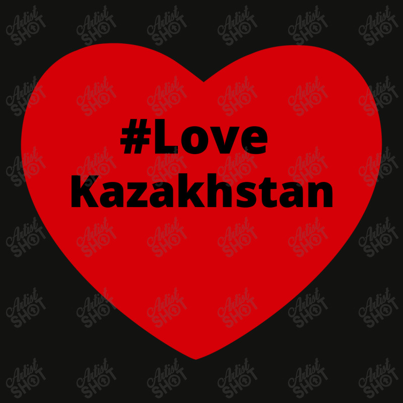 Love Kazakhstan, Hashtag Heart, Love 2 Scorecard Crop Tee by chillinxs | Artistshot