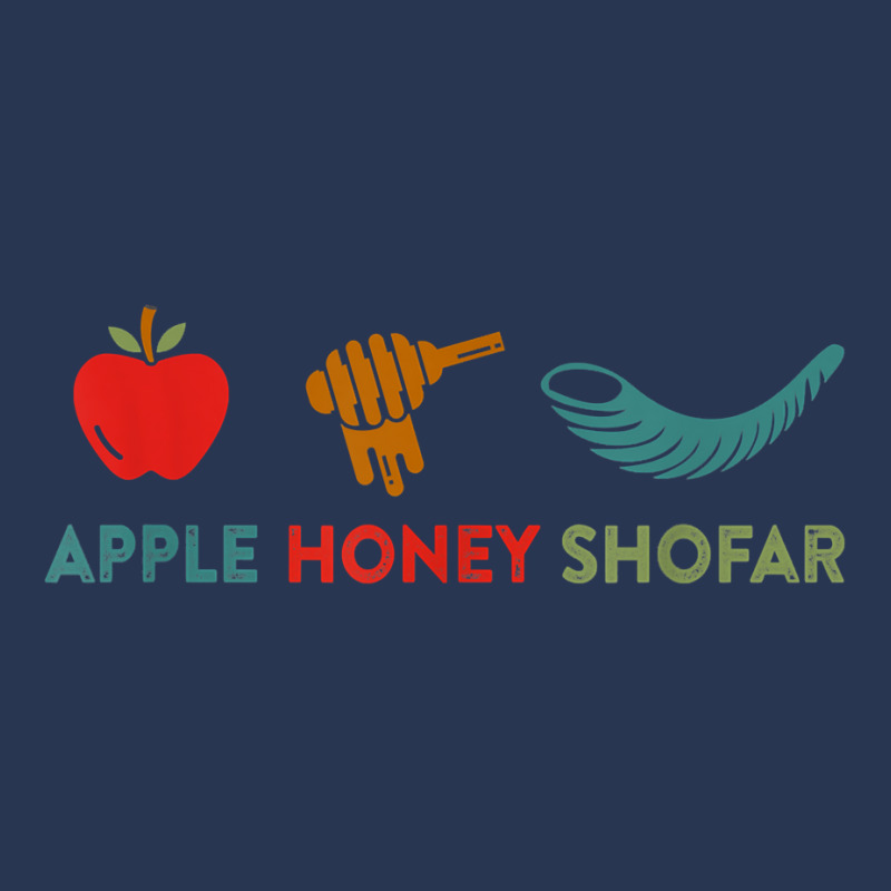 Apple Honey Shofar Rosh Hashanah Sweet Jewish New Year T Shirt Men Denim Jacket | Artistshot