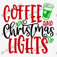 Coffee And Christmas Lights Ladies Fitted T-shirt | Artistshot