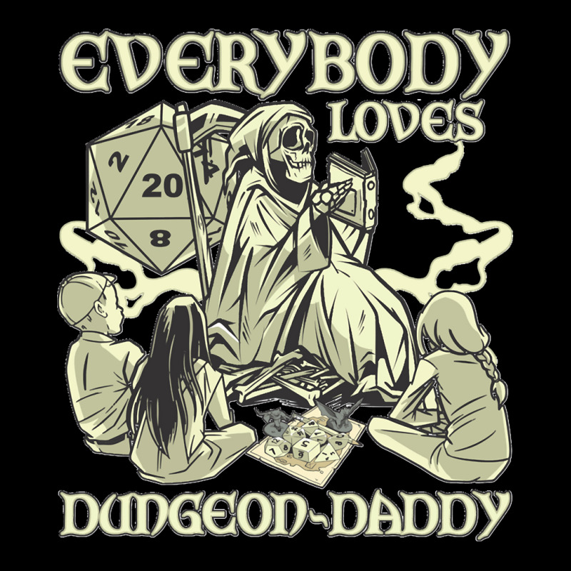 Rpg Gamer Dungeon Daddy D20 Dice Pen And Paper Board Game Classic Pocket T-shirt | Artistshot