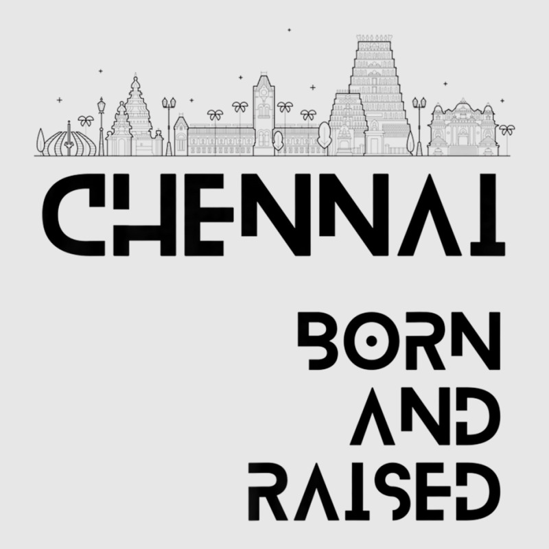 Chennai   Born And Raised Premium T Shirt Hoodie & Jogger set by cm-arts | Artistshot