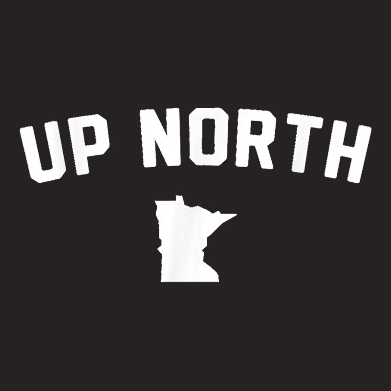 Up North Minnesota Text Vintage Cap | Artistshot