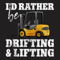 Drifting & Lifting Warehouse Certified Forklift Driver Tank Top T-shirt | Artistshot