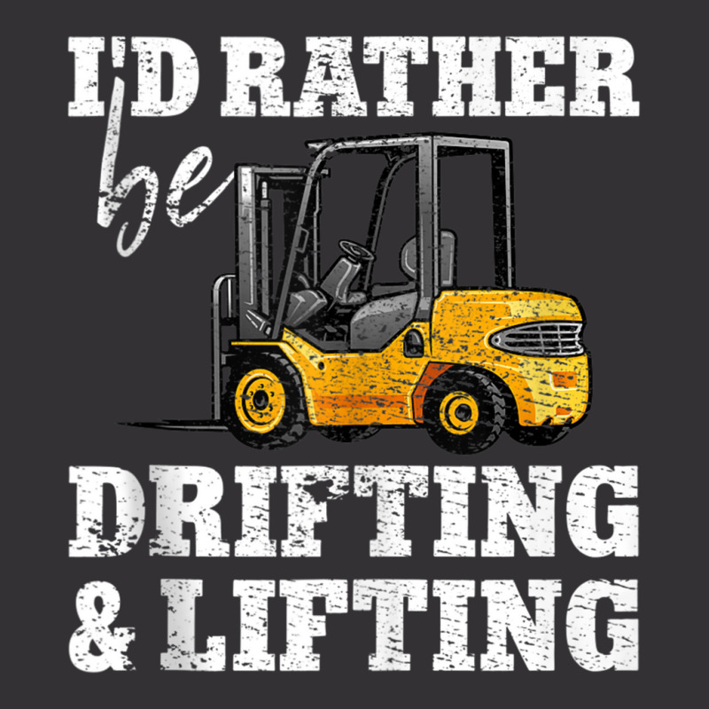 Drifting & Lifting Warehouse Certified Forklift Driver Tank Top Vintage Hoodie And Short Set | Artistshot