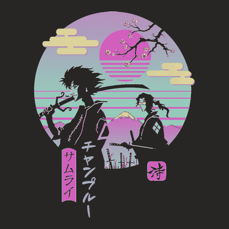 Samurai Champloo Ladies Fitted T-Shirt by cm-arts | Artistshot