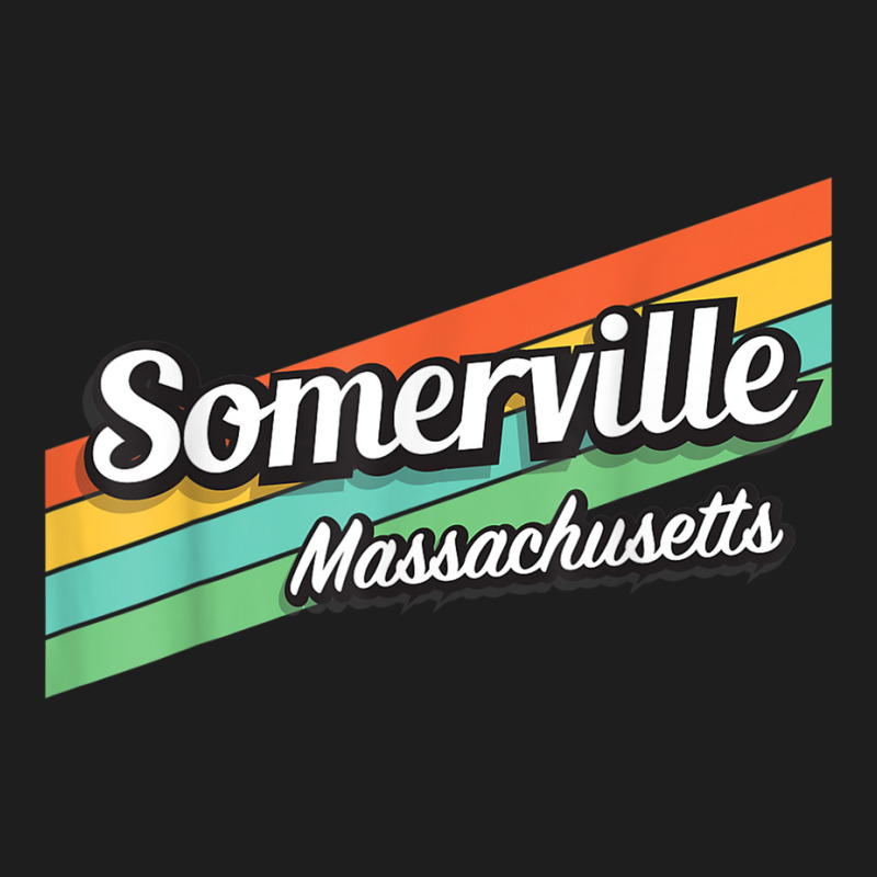 Somerville Massachusetts Retro Vintage T Shirt Classic T-shirt | Artistshot