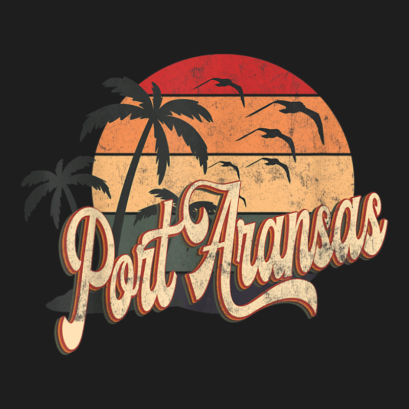 Summer Retro 70s 80s Texas Port Aransas T Shirt Classic T-shirt | Artistshot