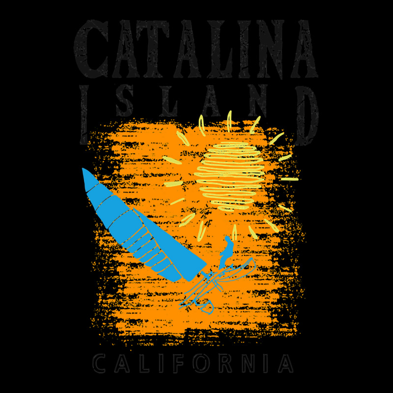 Catalina Island California Sailing Catamaran Sailboat Beam Reach Orang Men's Long Sleeve Pajama Set by EricFatima | Artistshot