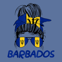 Barbados Girl Messy Bun, Barbados Flag Barbadian Women T Shirt Lightweight Hoodie | Artistshot