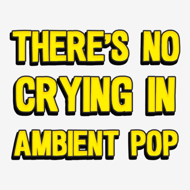 There's No Crying In Ambient Pop Long Sleeve T Shirt Adjustable Cap by cm-arts | Artistshot