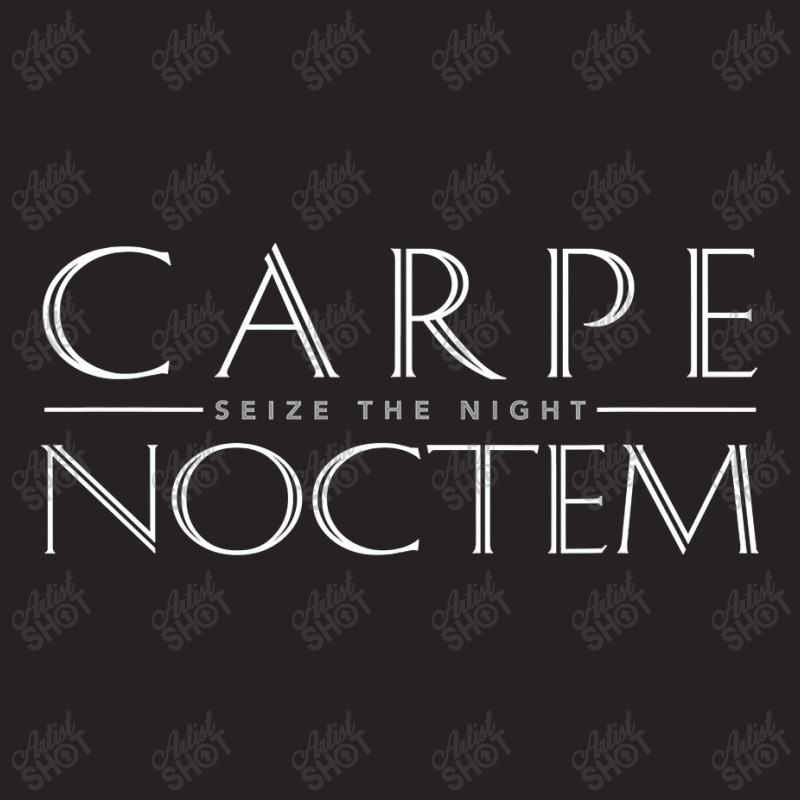 Latin Quote Carpe Noctem Seize The Night Vintage Cap by new121 | Artistshot