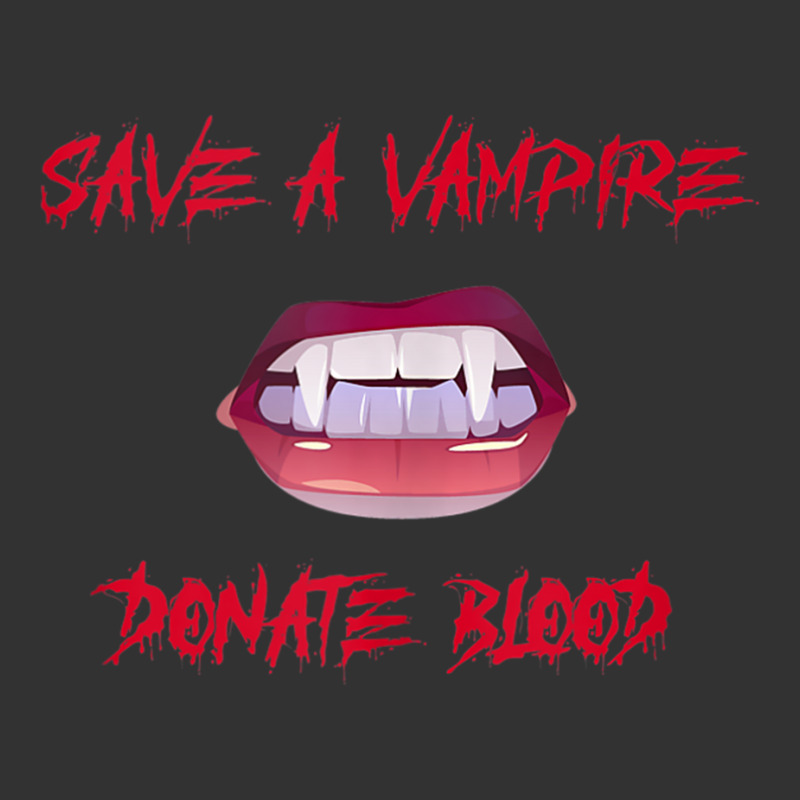 Vampire Teeth   Save A Vampire Donate Blood Halloween Tank Top Baby Bodysuit by cm-arts | Artistshot