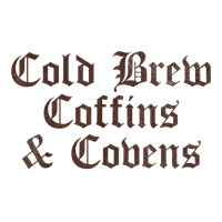 Cold Brew Coffins & Covens Goth Halloween Vintage Distressed T Shirt Baby Tee | Artistshot