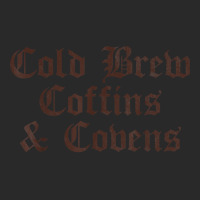 Cold Brew Coffins & Covens Goth Halloween Vintage Distressed T Shirt Toddler T-shirt | Artistshot