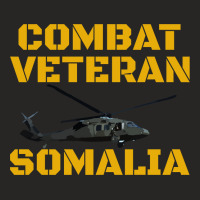 Combat Veteran Mogadishu Somalia Operation Restore Hope Long Sleeve T Ladies Fitted T-shirt | Artistshot