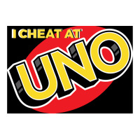 I Cheat At Uno V-neck Tee | Artistshot