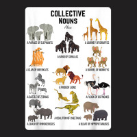 Collective Nouns Africa Animal Family Group Endangered T Shirt T-shirt | Artistshot