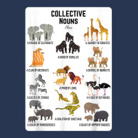 Collective Nouns Africa Animal Family Group Endangered T Shirt Men Denim Jacket | Artistshot