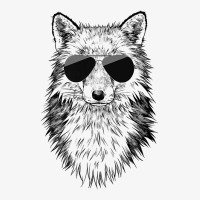 Fox With Sunglasses Woodland Animal Premium T Shirt Ladies Fitted T-shirt | Artistshot