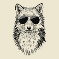 Fox With Sunglasses Woodland Animal Premium T Shirt Cropped Hoodie | Artistshot