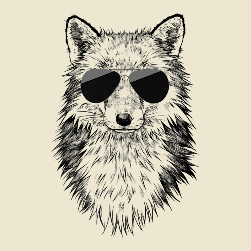 Fox With Sunglasses Woodland Animal Premium T Shirt Cropped Hoodie by cm-arts | Artistshot