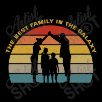 The Best Family In The Galaxy V-neck Tee | Artistshot