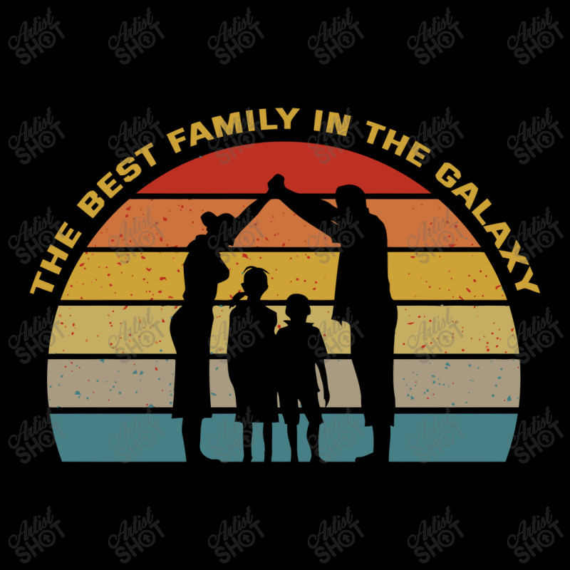 The Best Family In The Galaxy V-neck Tee | Artistshot