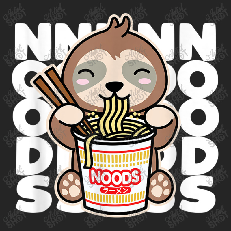 Sloth Eating Instant Noodles Cute Kawaii Ramen Noods Dark Unisex Hoodie by Valentino-Holt | Artistshot