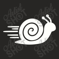 Fast Snail, Snail Ladies Fitted T-shirt | Artistshot