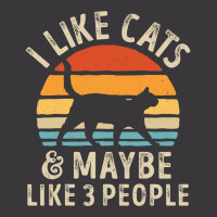 I Like Cats And Maybe Like 3 People Cat Lover Gifts Women Ladies Curvy T-shirt | Artistshot