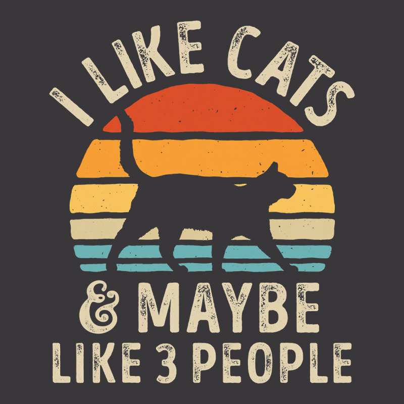 I Like Cats And Maybe Like 3 People Cat Lover Gifts Women Ladies Curvy T-Shirt by Tisha Brown | Artistshot