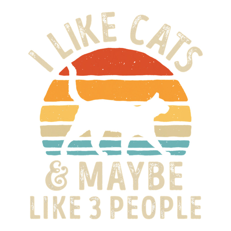 I Like Cats And Maybe Like 3 People Cat Lover Gifts Women Crop Top by Tisha Brown | Artistshot