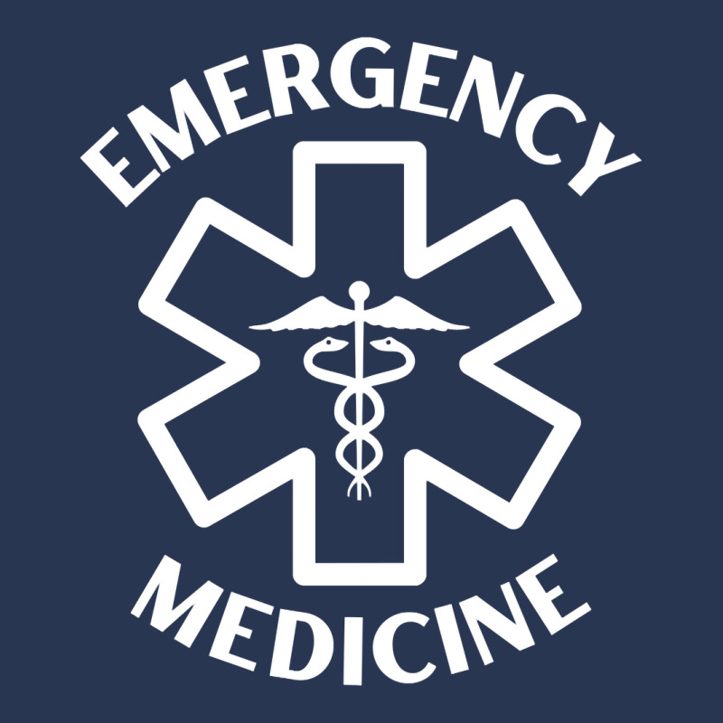 Emergency Medicine Doctor Nurse Er Medical Caduceus Long Sleeve T Shir Men Denim Jacket | Artistshot