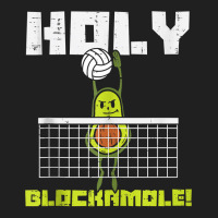 Holy Blockamole Avocado Volleyball Player Blocker Men Women Tank Top F Ladies Polo Shirt | Artistshot