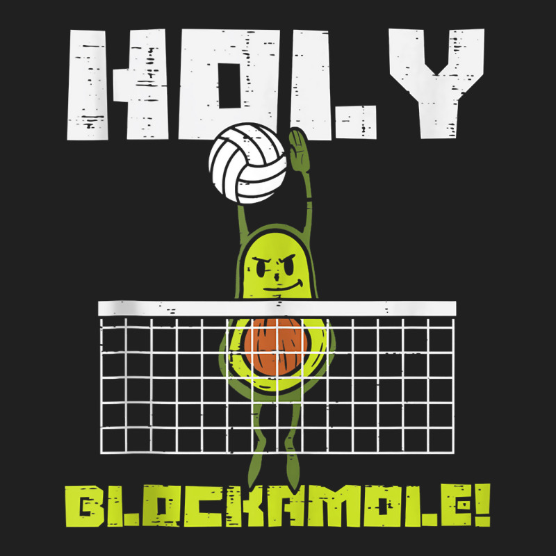 Holy Blockamole Avocado Volleyball Player Blocker Men Women Tank Top F Ladies Polo Shirt by CyrusArciba | Artistshot