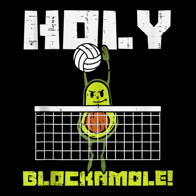 Holy Blockamole Avocado Volleyball Player Blocker Men Women Tank Top F Cropped Sweater by CyrusArciba | Artistshot